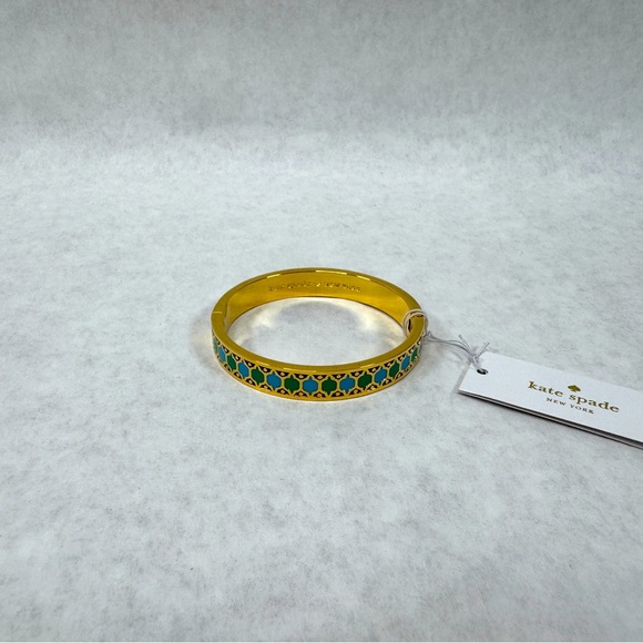 KATE SPADE Mint Condition Idiom Bangle Bracelet - WBRUE163 - Picture 2 of 8